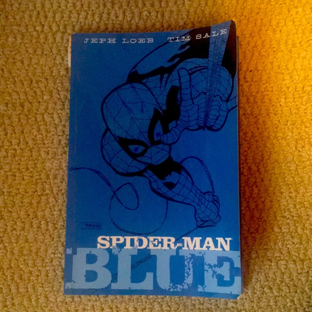 Spider-Man comic book BLUE by Jeph Loeb & Tim Sale GUC